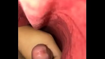 cam toilet poop Brute strips to bare puffy nipples