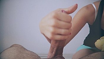 of others masturbation homemade wife front in Brother spys on sister and gets caught